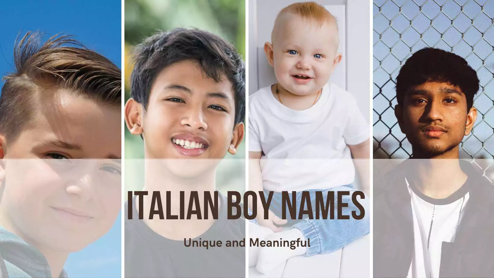 italian boy names