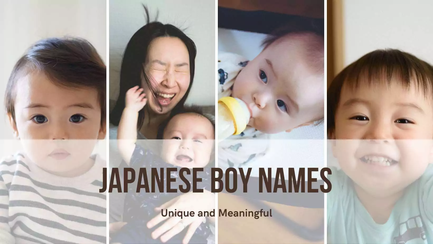 Japanese boy names