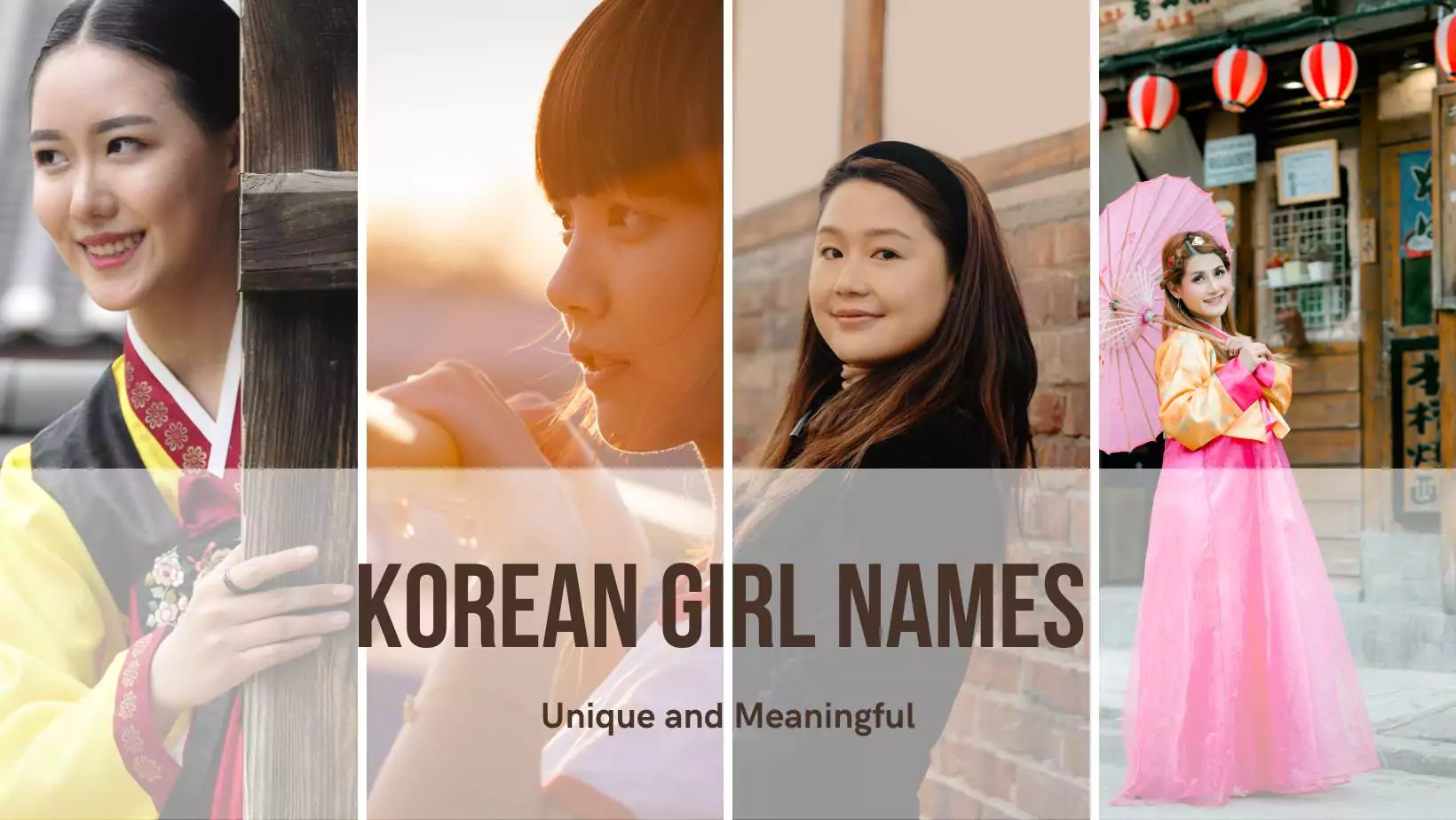 korean girl names